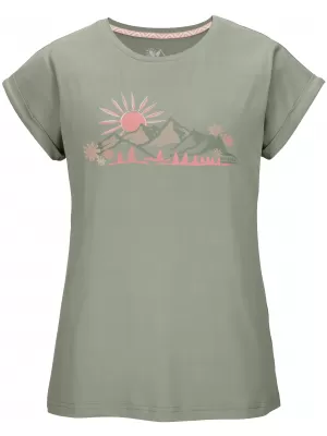 Tricou pentru femei KILLTEC KOS 9 44004-741 MĂSLINE UȘOR