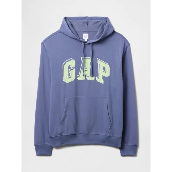  Hanorac pentru bărbați GAP HERITAGE LOGO PULLOVER HOODIE 868460-06 ALBASTRU LINISTIT 