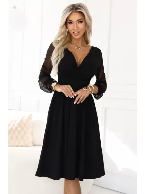 Rochie NUMOCO 657-1 NEGRU