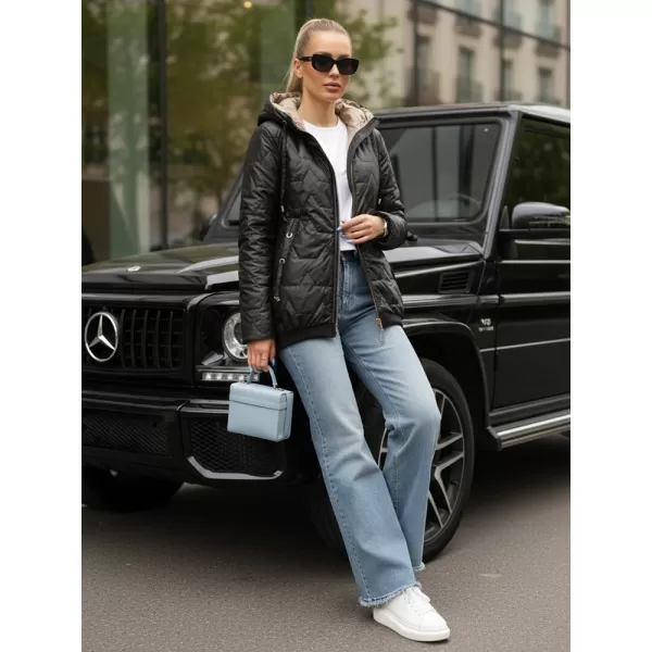  Geaca de dama DSTREET TY5546 NEGRU 