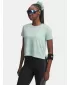 Tricou pentru femei UNDER ARMOUR UA VELOCITI SHORTSLEEVE 6009540-703 VERDE