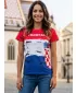 Tricou premium pentru femei ALTISPORT VOJ/ALW036HR/TR01 CROAŢIA