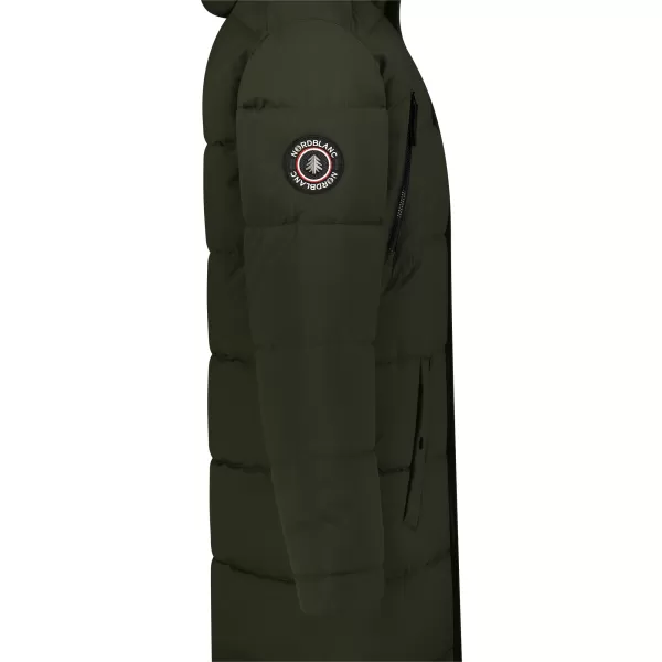  Palton de iarnă pentru bărbați NORDBLANC LOOM NBWJM8255 VERDE ARMATĂ 