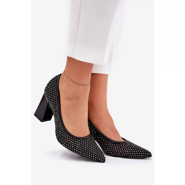  Pantofi de dama VINCEZA 62211 NEGRU 
