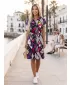 Rochie ALTISPORT HANNYA NEGRU/ALB