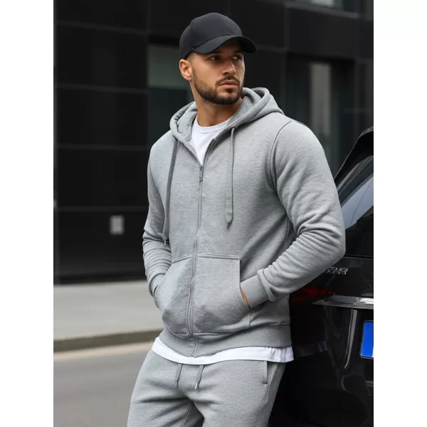  Hanorac pentru bărbați DSTREET BX2412 GRI DESCHIS 
