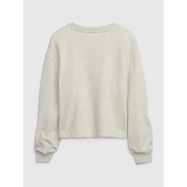  Hanorac pentru copii GAP SWEATSHIRT 500951-01 ERICA GRI 