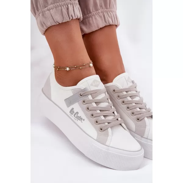  Adidași de damă LEE COOPER LCW-25-31-3479L ALB 