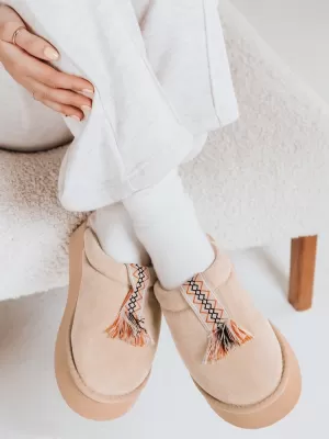 Pantofi de dama DSTREET ZY1300 BEJ