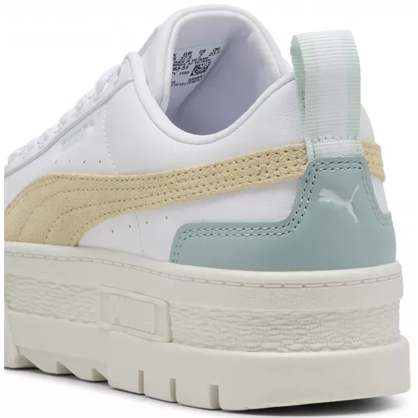 Pantofi de dama PUMA MAYZE LTH WN S 381983-51 PUMA ALB/MODERN MINT 