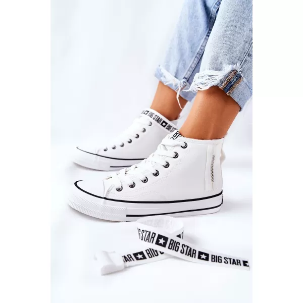  Adidași de damă BIG STAR GG274027 WHITE Pantofi Big Star 