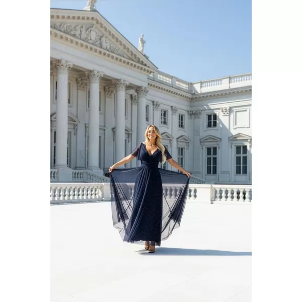  Rochie NUMOCO 635-3 ALBASTRU ÎNCHIS 