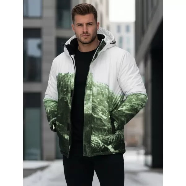  Jachetă pentru bărbați DSTREET TX5126 VERDE 