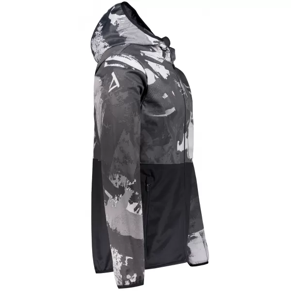  Jachetă softshell premium pentru bărbați ALTISPORT VOJ/ALM125JACK01 MASCA/NEGRU 