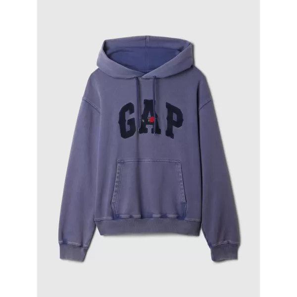  Hanorac pentru bărbați GAP LOGO HOODIE PULLOVER 646027-01 CERUL NOPTII 