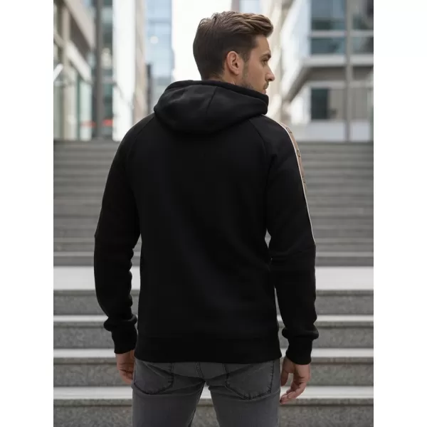  Hanorac pentru bărbați DSTREET BX5941 NEGRU 