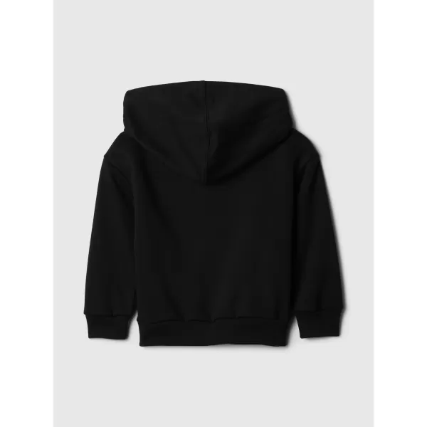  Hanorac pentru copii GAP LOGO PULLOVER HOODIE 824091-00 NEGRU ADEVĂRAT 