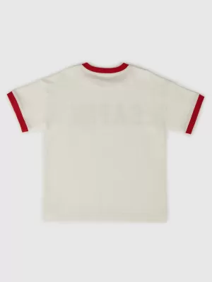Tricou pentru copii GAP LOGO TEE 782452-00 NOU ALB