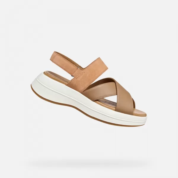  Sandale de dama GEOX SPHERICA ECUB-3 S G012857 MARO 