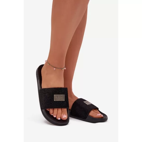  Papuci dama BIG STAR SS274716 NEGRI Pantofi Big Star 