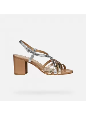 Sandale de dama GEOX VIRNILISA 65 S G012824 DE AUR
