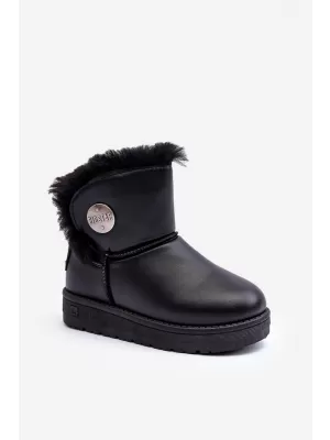 Cizme de zapada copii BIG STAR MM374082 NEGRI Pantofi Big Star