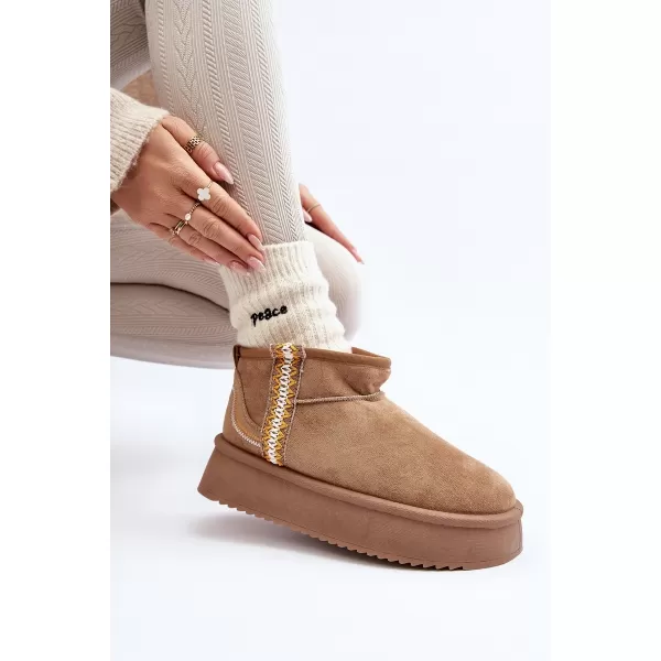  Oameni de zăpadă pentru femei BOTO UDRA 29607 KAKI 