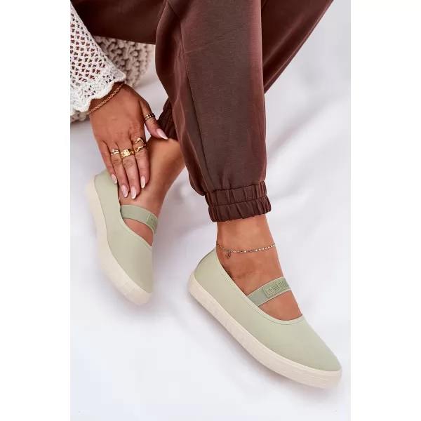  Adidasi de dama BIG STAR NN274604 VERDE Pantofi Big Star 