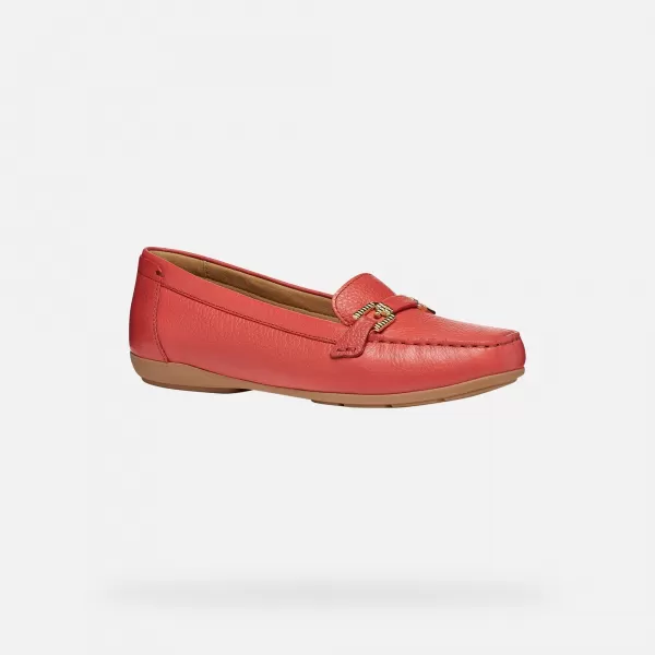  Mocasini de dama GEOX ANNYTAH MOC G012826 ROŞU 