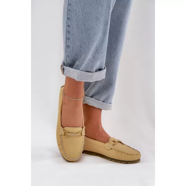  Mocasini de dama S.BARSKI LR51-547 GALBEN 