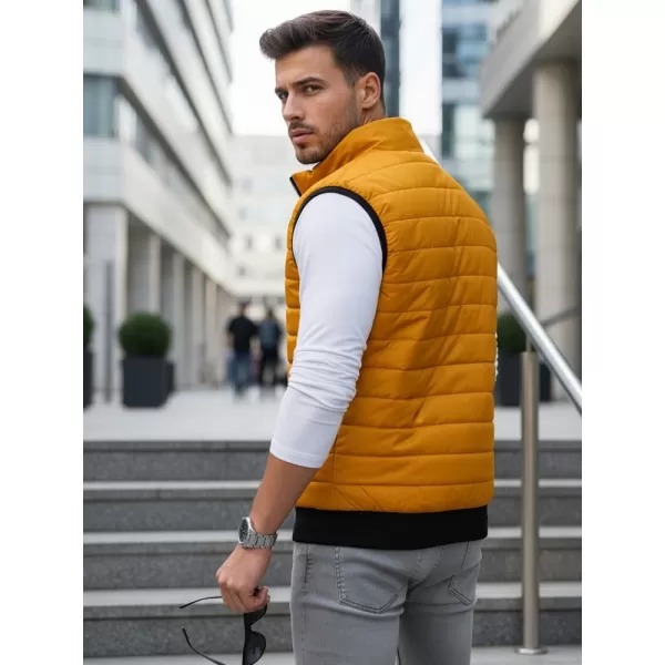  Vesta pentru bărbați DSTREET TX4018 CHIHLIMBAR 