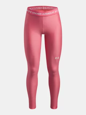 Jambiere pentru fete UNDER ARMOUR HEATGEAR LEGGING 6009975-600 ROZ
