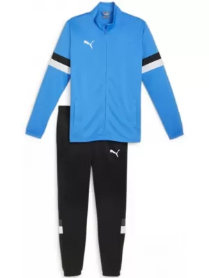 Set trening pentru bărbați PUMA TEAMRISE TRACKSUIT 658653_02 IGNITE BLUE/ APRINDE ALBASTRU/NEGRU PUMA