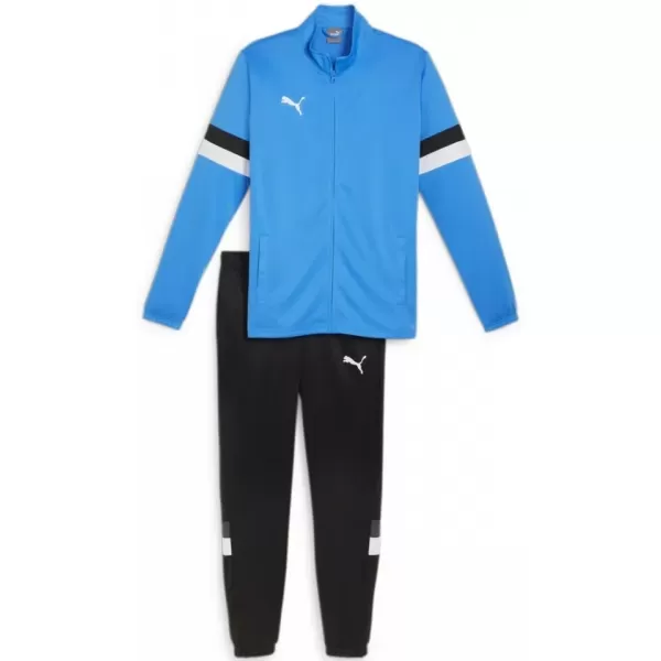  Set trening pentru bărbați PUMA TEAMRISE TRACKSUIT 658653_02 IGNITE BLUE/ APRINDE ALBASTRU/NEGRU PUMA 