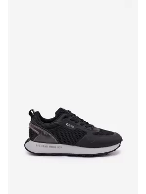 Adidași bărbați BIG STAR RR174361 BLACK Pantofi Big Star