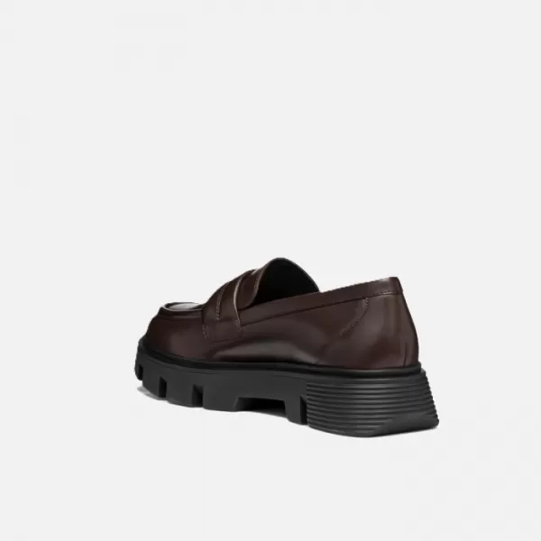  Mocasini de dama GEOX VILDE G004471 MARO ÎNCHIS 