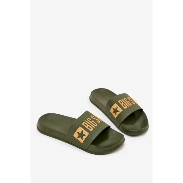  Papuci barbati BIG STAR SS174360 VERDE Pantofi Big Star 