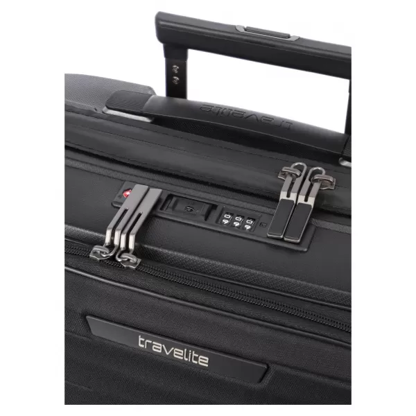  Valiză TRAVELITE Mooby S,M,L Front pocket NEGRU 
