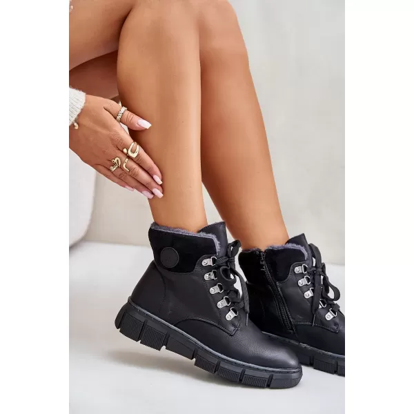  Pantofi de dama BOTO MEVANISA 34097 NEGRU 