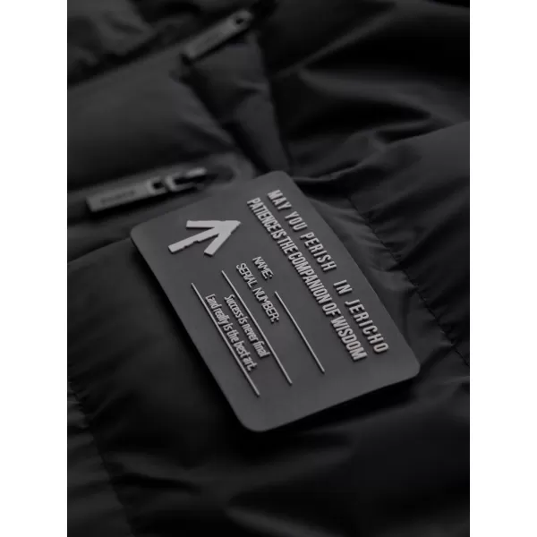  Jachetă pentru bărbați OMBRE OM-JAHP-0302 NEGRU 