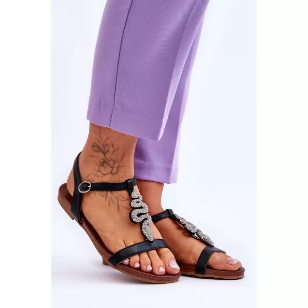  Sandale de dama S.BARSKI KV-5541-42 NEGRU 