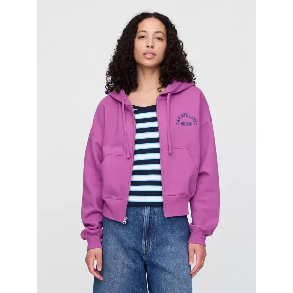  Hanorac de dama GAP LOGO HOODIE ZIP 823753-00 ORHIDEEA CATTLEYA 
