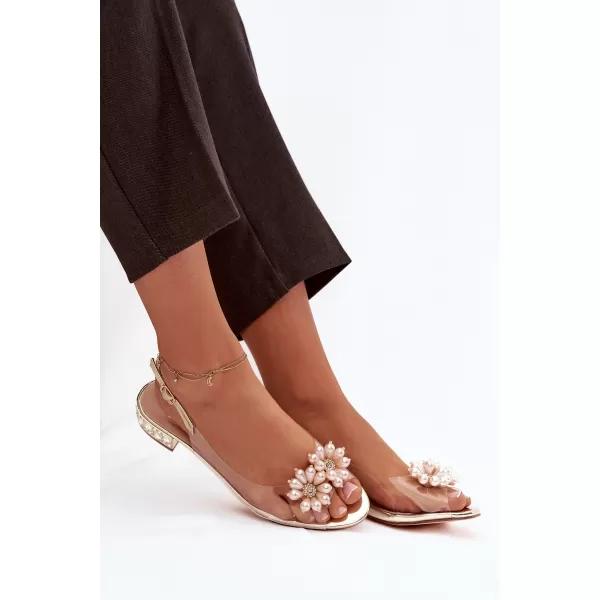  Sandale de dama D&A MR52-229 AUR 