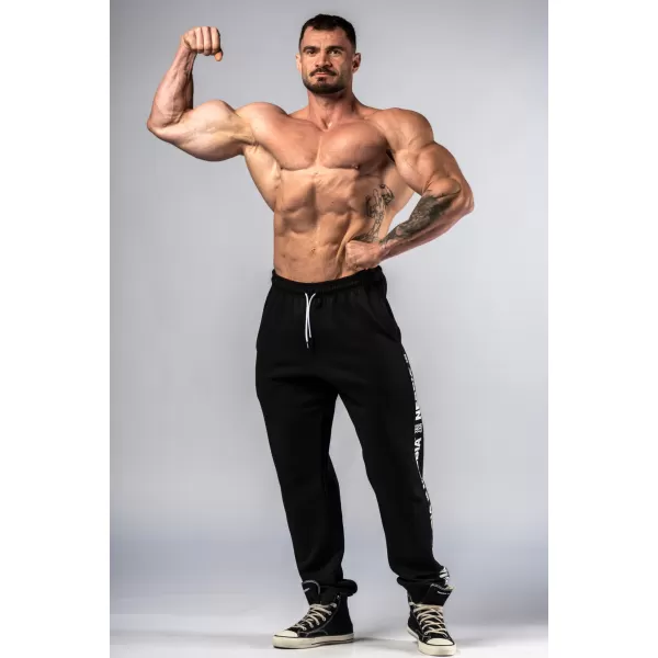  Pantaloni de trening HERO 296 BLACK Nebbia 