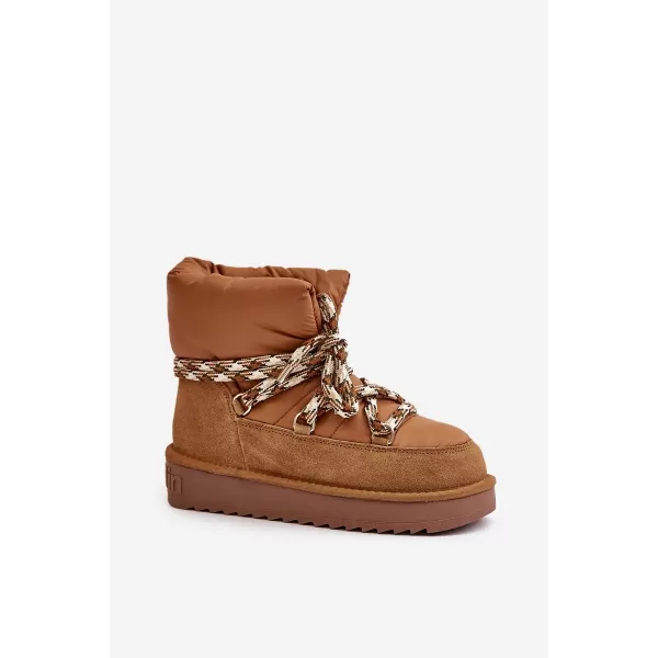  Oameni de zăpadă pentru femei D.FRANKLIN DFSH375003 BRONZAT 