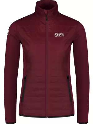 Geaca sport de dama NORDBLANC HINTER NBWJL8361 BURGUNDIA