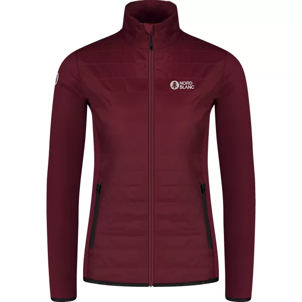  Geaca sport de dama NORDBLANC HINTER NBWJL8361 BURGUNDIA 