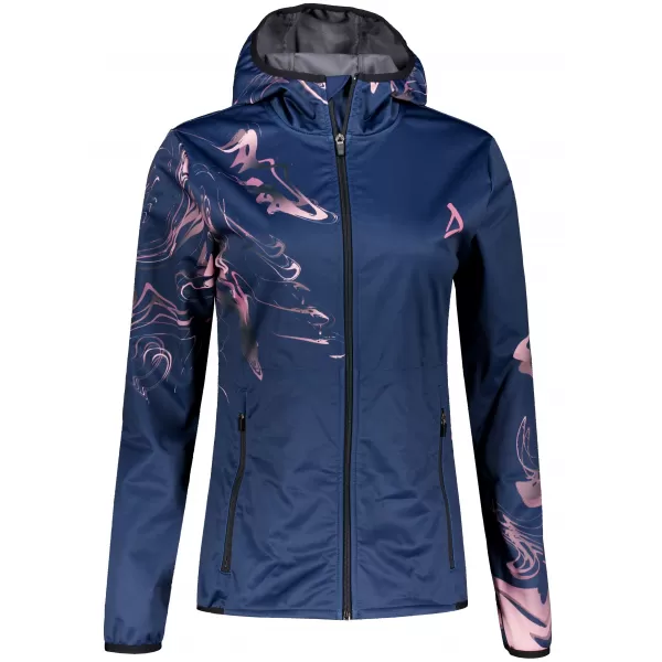  Jachetă softshell premium pentru femei ALTISPORT VOJ/ALW064JACK01 ALBASTRU ROZ 