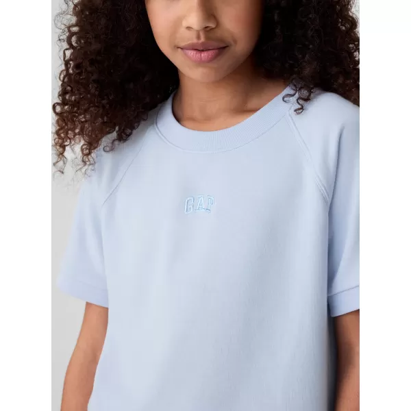  Tricou pentru copii GAP RAGLAN PULLOVER 427789-01 ALBASTRU BICOSTAL 
