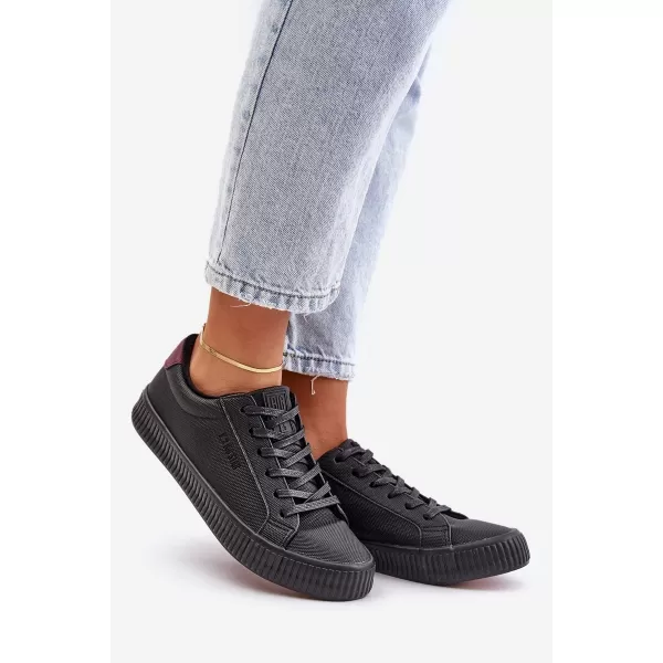  Adidași de damă BIG STAR OO274A462 NEGRI Pantofi Big Star 